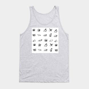 Cat sketches Tank Top